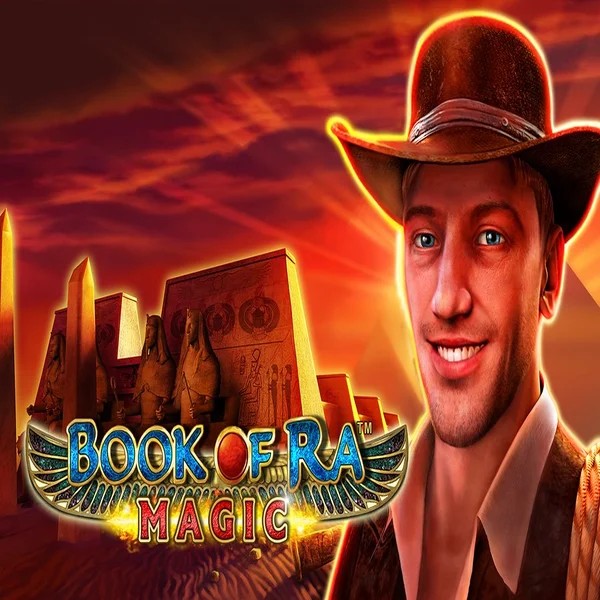 Book of Ra Magic logo by Greentube at Felicebet Casino