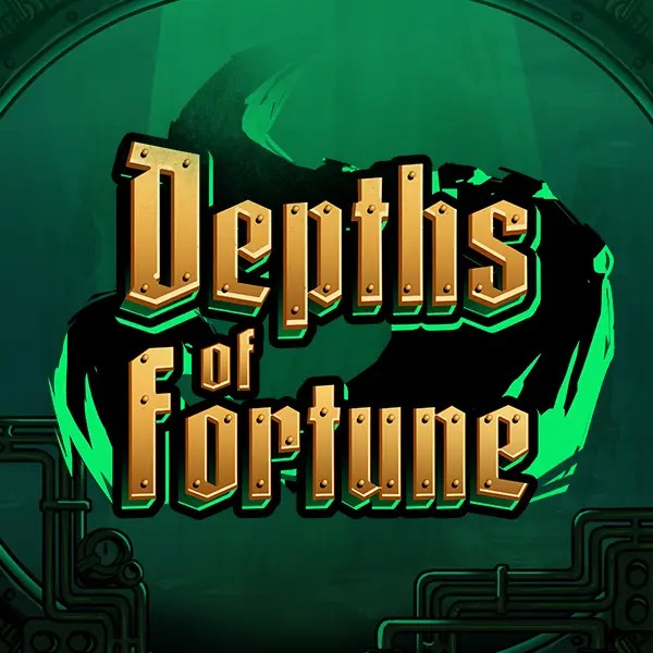 Official Slots logo: Depths of Fortune by AvatarUX Studios at Felicebet Casino