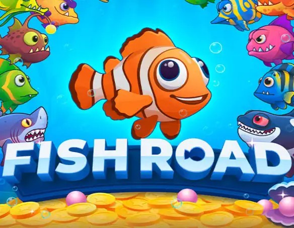 Fish Road slot visual from InOut available on felice-bet.eu