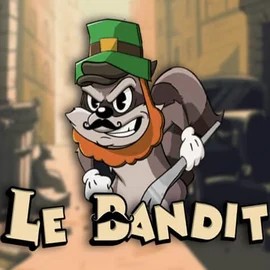 Le Bandit slot logo by Hacksaw Gaming at Felicebet Casino