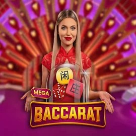 Mega Baccarat logo by Pragmatic Play Felicebet Casino