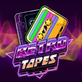 Retro Tapes slot logo by Push Gaming at Felicebet Casino
