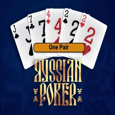 Russian Poker slot visual from OneTouch Games available on felice-bet.eu