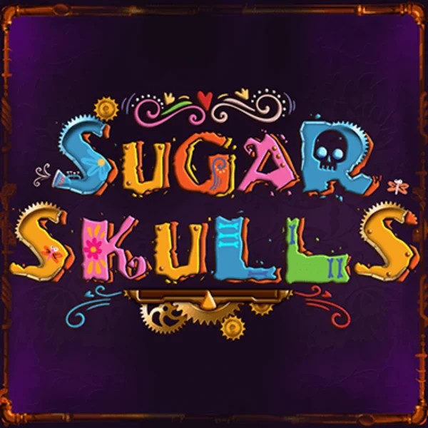 Sugar Skulls online game logo by Booming Games on felice-bet.eu